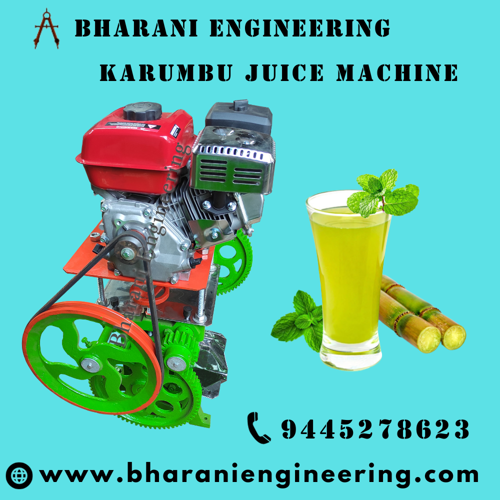 Latest Karumbu Juice Machine From Bharani Engineering, To Maximise Your Profit Of Your Sugarcane Juice Business With Small Investment