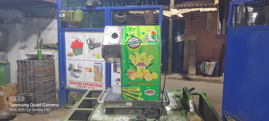 ss sugarcane juice machine