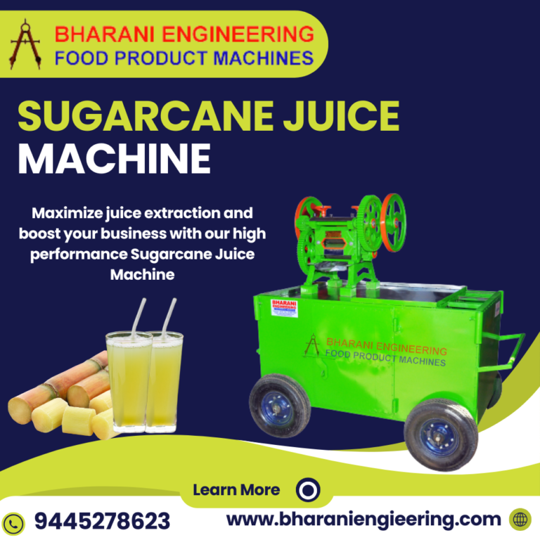 Sugarcane Juice Machine Manufacturer in Trichy