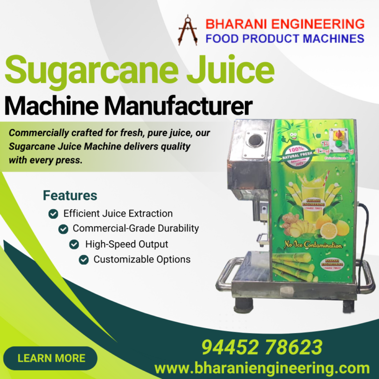 Karumbu Juice Machine Manufacturer in Tamilnadu