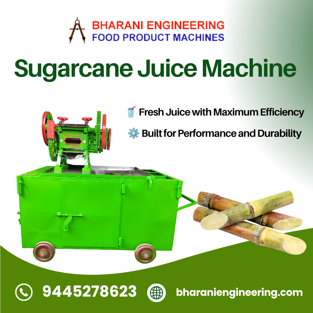 Automatic Sugarcane Juice Machine
