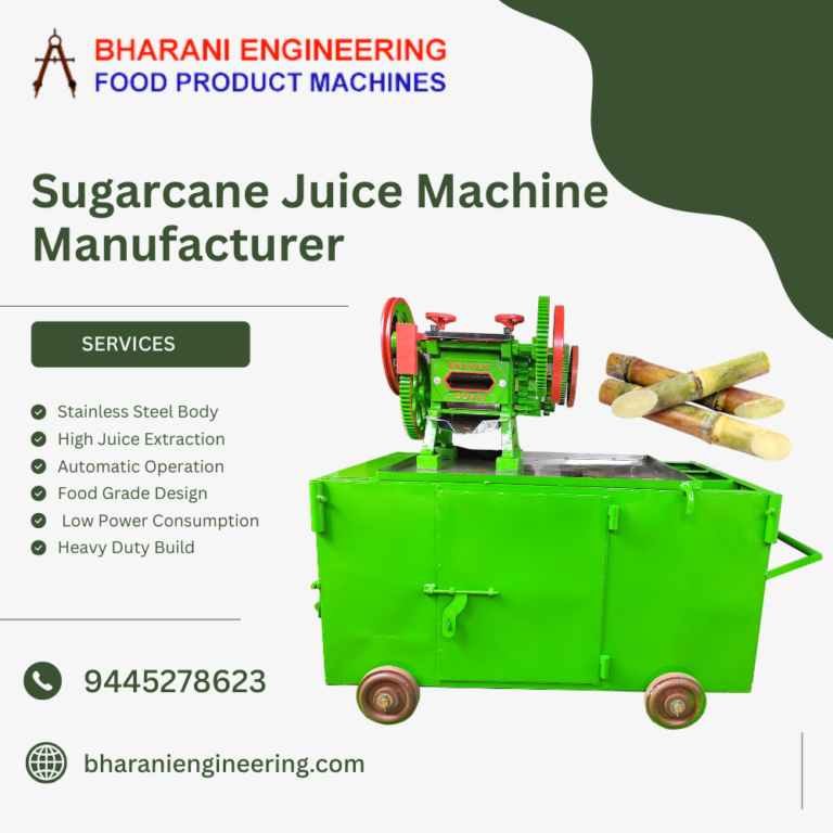 Automatic Sugarcane Juice Machine Manufacturers In Coimbatore